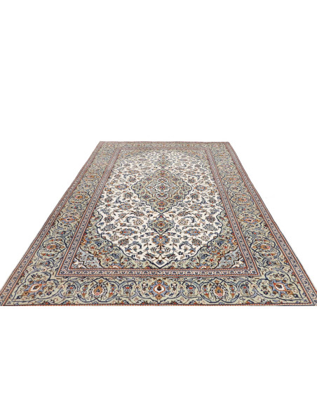 Kashan 195x287 Cm Kashan, Persia, Lana Cardata A Mano