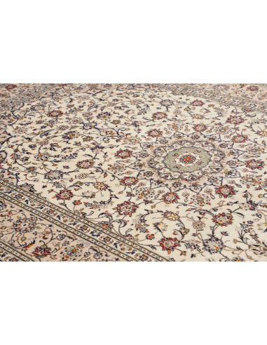 Kashan 200x307 Cm Kashan, Persia, Lana Cardata A Mano