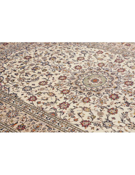 Kashan 200x307 Cm Kashan, Persia, Lana Cardata A Mano