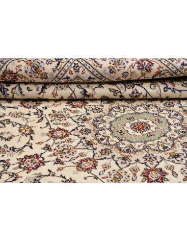 Kashan 200x307 Cm Kashan, Persia, Hand-carded Wool warp: