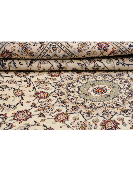 Kashan 200x307 Cm Kashan, Persia, Hand-carded Wool warp: