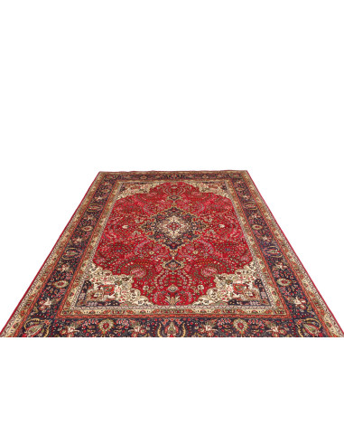 Tabriz 200x300 Cm Tabriz, Persia, Lana Cardata A Mano