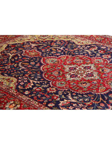 Tabriz 200x293 Cm Tabriz, Persia, Lana Cardata A Mano
