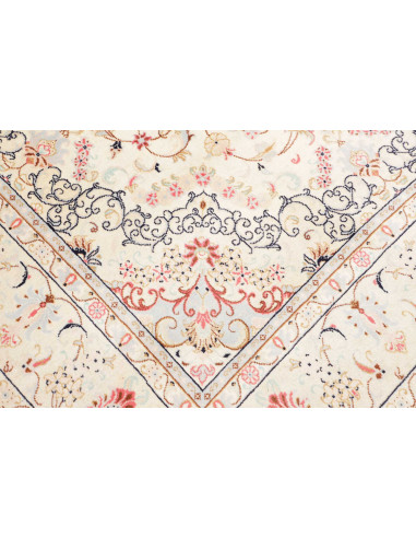 Kashan 195x300 Cm Kashan, Persia, Lana Cardata A Mano,