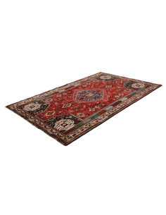 Rug Shiraz Fine Persia maroon white 175x275 2