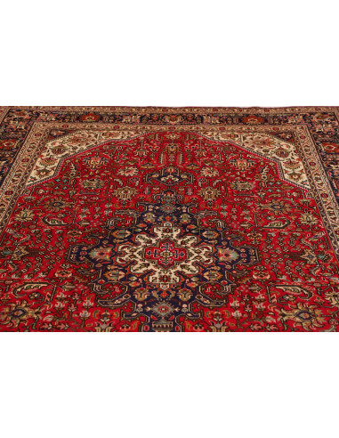 Tabriz 200x305 Cm Tabriz, Persia, Hand-carded Wool warp:
