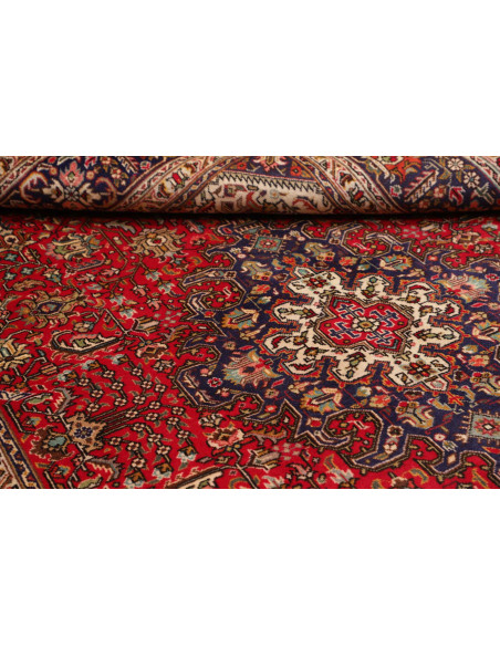 Tabriz 200x305 Cm Tabriz, Persia, Hand-carded Wool warp: