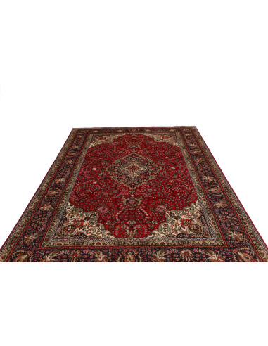 Tabriz 202x300 Cm Tabriz Persia Lana Cardata A Mano Ordito