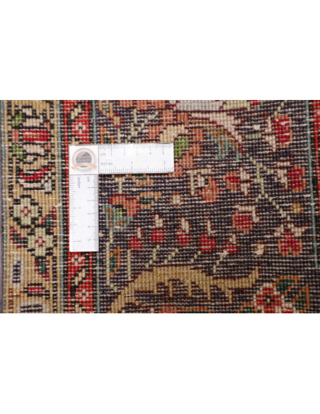 Tabriz 202x300 Cm Tabriz Persia Hand-carded Wool Cotton Warp