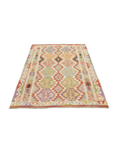 Tappeto Kilim Afghanistan marrone 124x179 2