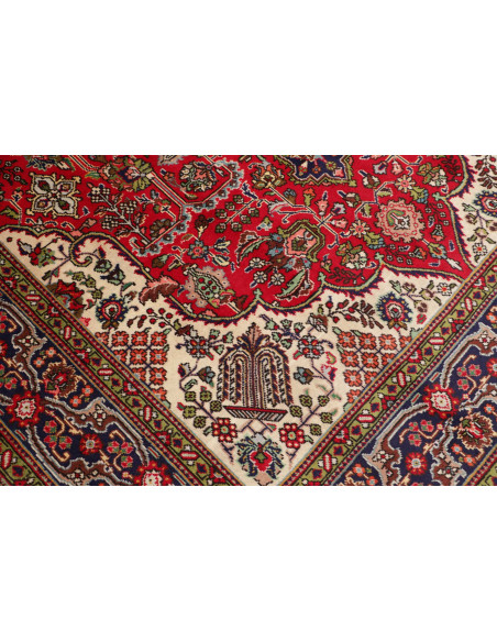 Tabriz 204x290 Cm Tabriz, Persia, Lana Cardata A Mano