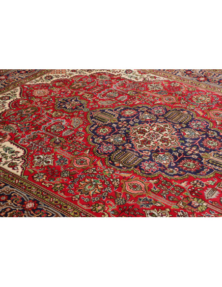 Tabriz 204x290 Cm Tabriz, Persia, Lana Cardata A Mano