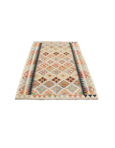 Tappeto Kilim Afghanistan marrone grigio 122x184 2