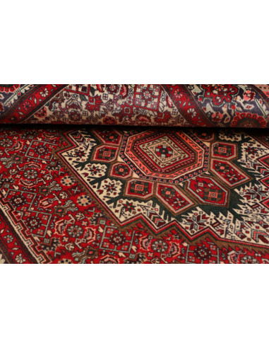 Zandjan 126x190 Cm Zandjan, Persia, Hand-carded Wool warp: