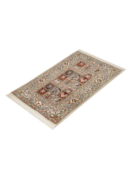 Rug Moud Persia beige maroon 55x88