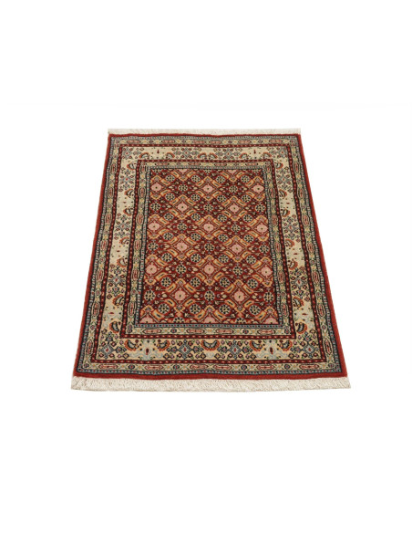 Rug Moud Persia maroon yellow 55x90