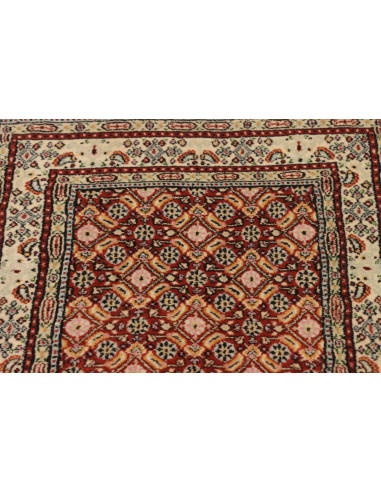Rug Moud Persia maroon yellow 55x90