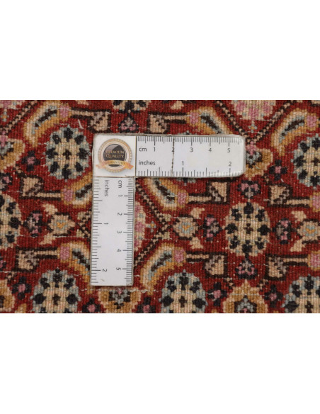 Rug Moud Persia maroon yellow 55x90