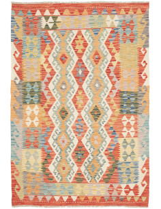 Kilim 124x183 Cm Kilim Afghanistan Hand-carded Wool warp: