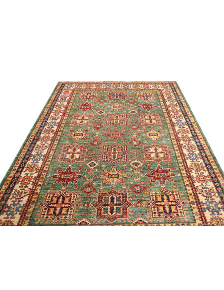 Kazak Fine 207x306 Cm Kazak Fine Pakistan Hand-carded Wool