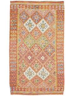 Kilim 122x208 Cm Kilim Afghanistan Lana Cardata A Mano 0.3