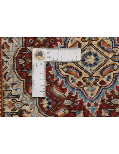 Rug Moud Persia maroon beige 57x90