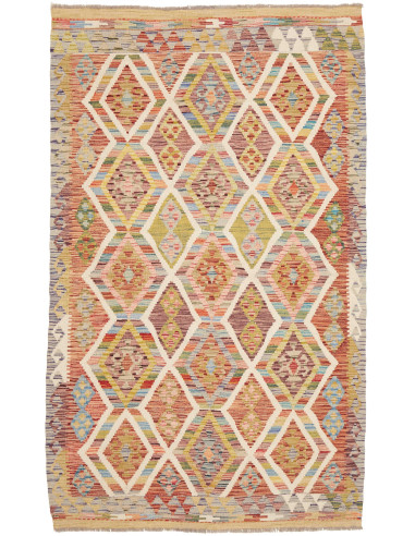 Kilim 124x204 Cm Kilim, Afghanistan, Hand-carded Wool warp: