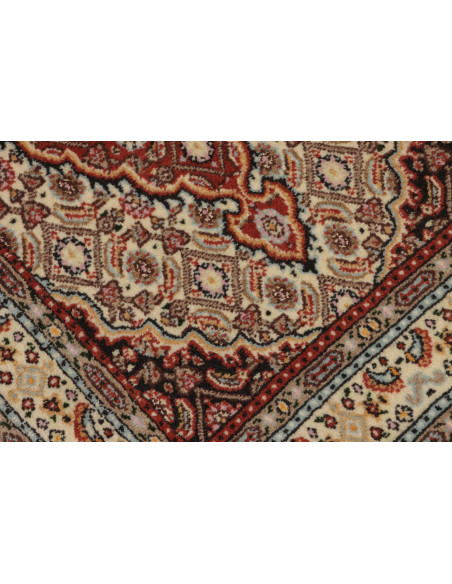 Rug Moud Persia maroon brown 61x90
