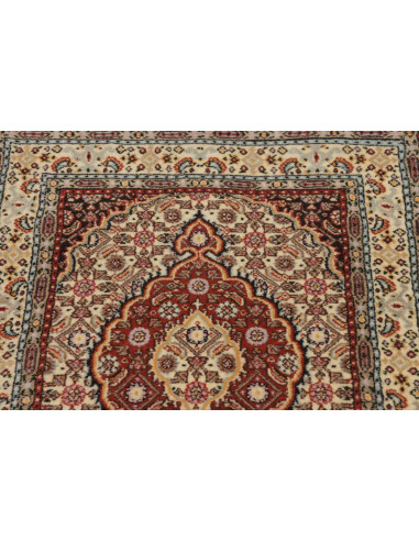 Rug Moud Persia maroon brown 61x90