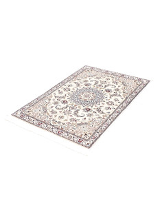 Rug Nain 9la Persia 87x126 Ivory Cream Dark Blu 2