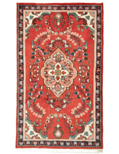 Rug Hamadan Persia brown grey 81x137
