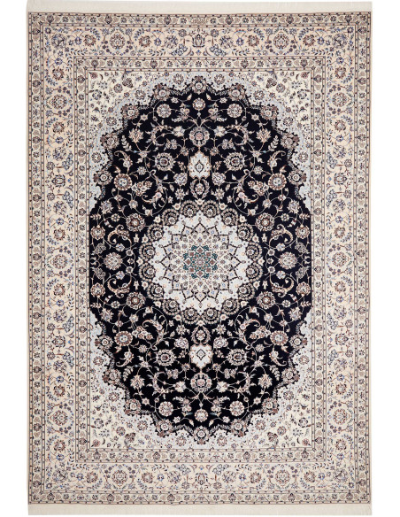 Nain 6la 256x369 Cm Nain 6la Persia Hand-carded Wool And
