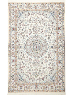 Nain 9la 134x210 Cm Nain 9la, Persia, Lana Cardata A Mano E