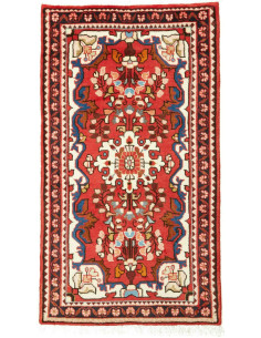 Rug Hamadan Persia brown grey 69x121