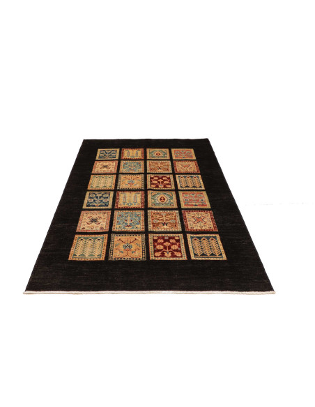 Tappeto Bakhtiyar Pakistan 123x186 Marrone Scur