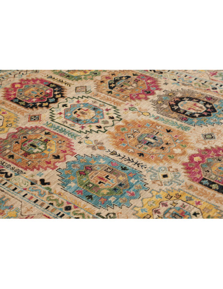 Rug Tribal Pakistan 146x213 Beige Multicolored