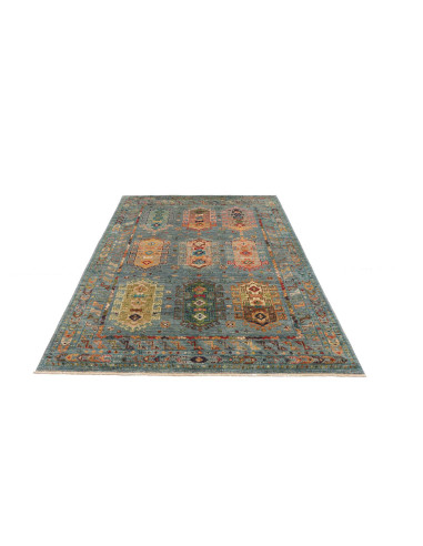 Tribal 150x208 Cm Tribal Pakistan Hand-carded Wool