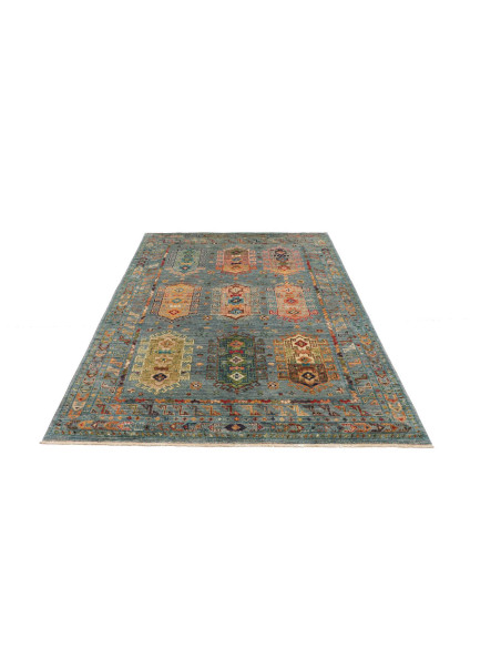Tribal 150x208 Cm Tribal Pakistan Hand-carded Wool