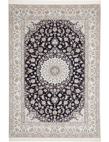Nain 6la 213x314 Cm Nain 6la, Persia, Lana Cardata A Mano E