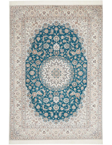 Nain 6la 208x304 Cm Nain 6la, Persia, Hand-carded Wool And