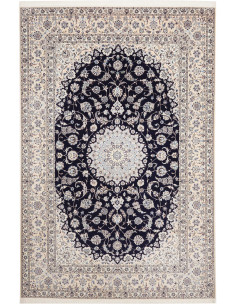 Nain 6la 211x317 Cm Nain 6la, Persia, Hand-carded Wool And