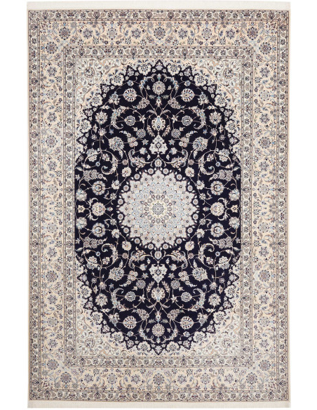 Nain 6la 211x317 Cm Nain 6la, Persia, Hand-carded Wool And