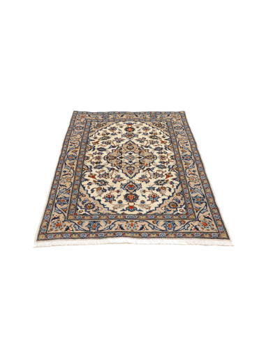 Kashan Fine 97x145 Cm Kashan Fine, Persia, Hand-carded Wool