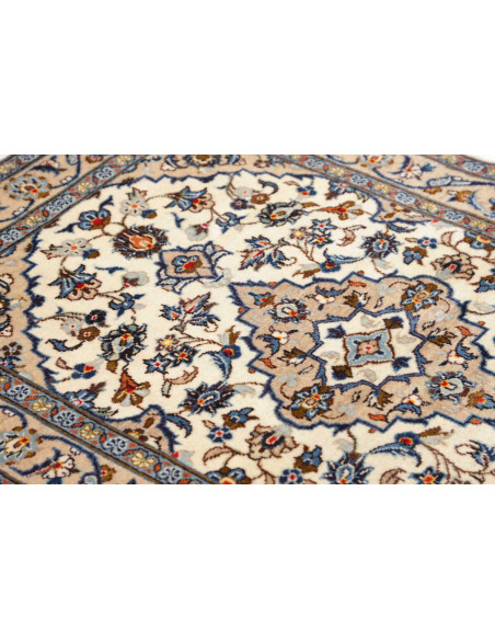 Kashan Fine 97x145 Cm Kashan Fine, Persia, Hand-carded Wool