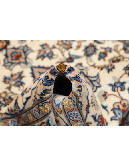 Kashan Fine 97x145 Cm Kashan Fine, Persia, Hand-carded Wool