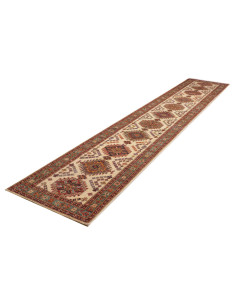 Kazak Fine 79x404 Cm Kazak Fine Pakistan Lana Cardata A Mano 2