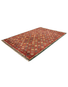 Rug Samarkand Pakistan brown maroon 200x293 2
