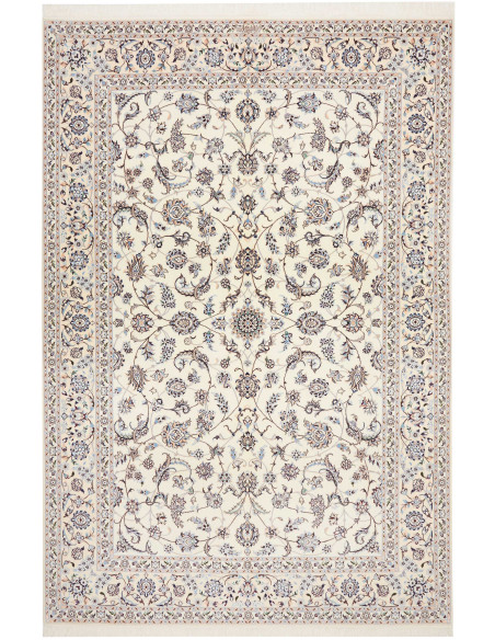 Nain 6la 205x302 Cm Nain 6la, Persia, Hand-carded Wool And