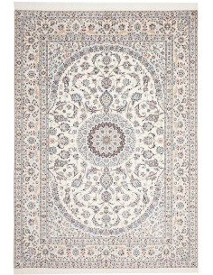 Tappeto Originale Nain 6la Persia 211x303 Crema