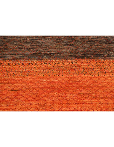 Tappeto Royal Gabbeh Pakistan 79x247 Terracotta